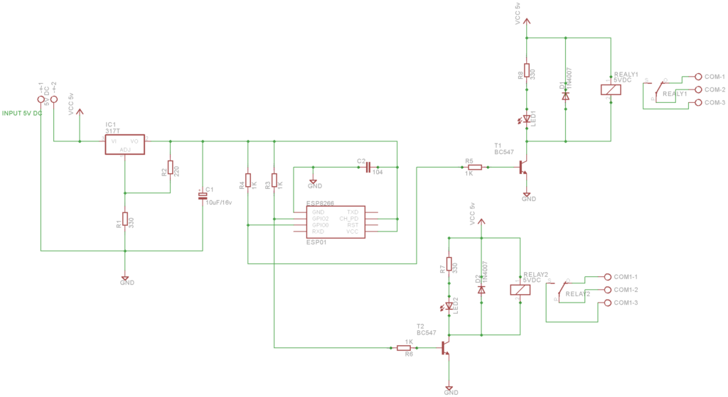 Smart Switch using Blynk