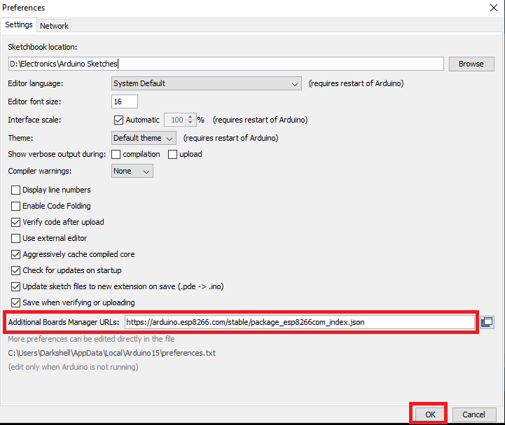 Uploading code in ESP8266-01