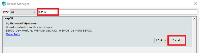 ESP32 programming using Arduino IDE - IoT Starters