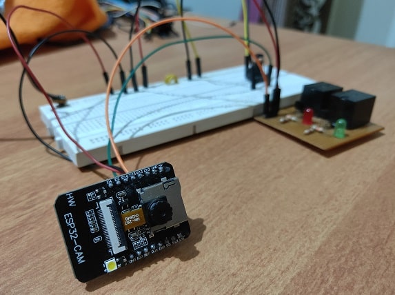 Smart Doorbell using ESP32 Camera with Custom app