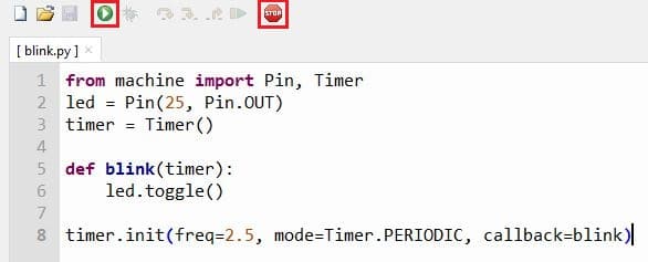 Raspberry Pi PICO with Thonny IDE