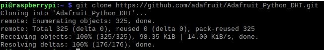 DHT11 Data Logger using Raspberry Pi and Python code