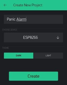 ESP8266 based IoT Panic Alarm for Old Age People using Blynk - IoT Starters