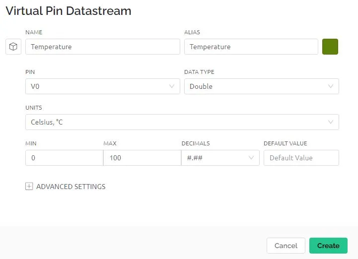 Monitoring Weather Data using BMP280 and Blynk 2.0