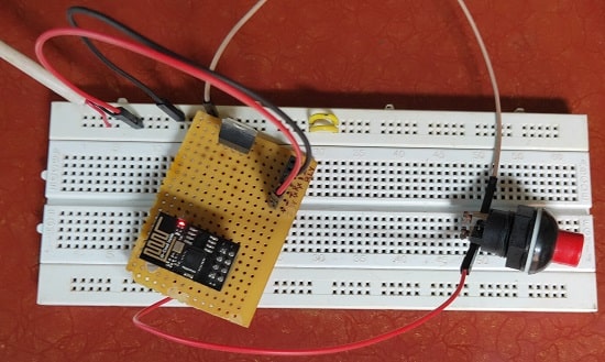 ESP8266 based IoT Panic Alarm for Old Age People using Blynk