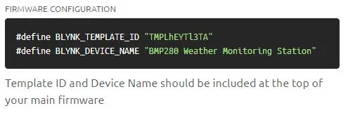 Monitoring Weather Data using BMP280 and Blynk 2.0