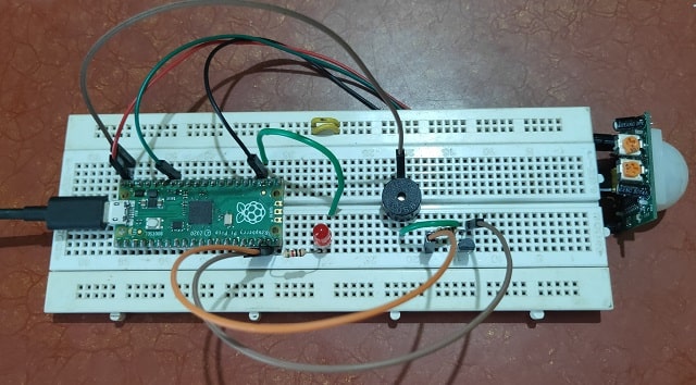 Configuring Motion Sensor with Raspberry Pi Pico