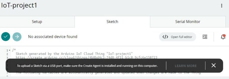 Getting Started with Arduino IoT cloud using NodeMCU and DHT11 - IoT ...