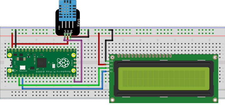 Weather Station with Raspberry Pi PICO and DHT11