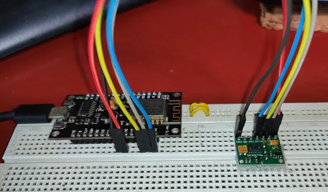 Web Server Pulse Oximeter using Nodemcu ESP8266