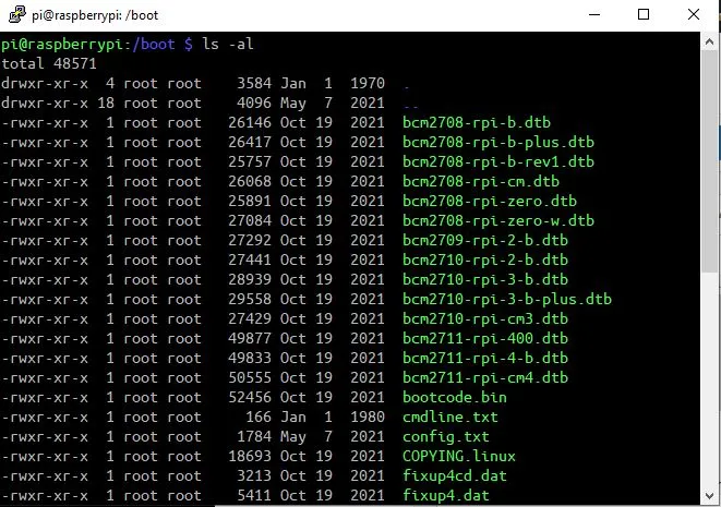 Understanding Raspberry Pi File System