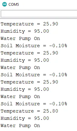 IoT Smart Plant Watering System Project