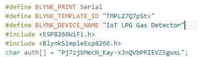 IoT LPG Gas Detection with Blynk 2.0