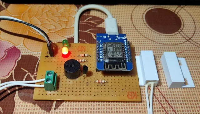 IoT Door Security with custom Android App using Firebase