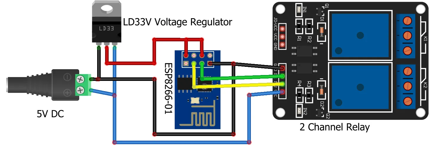 IoT Smart Switch with Firebase and custom Android app