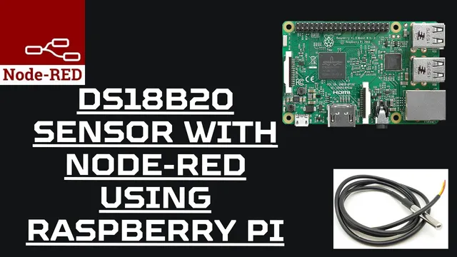 Connecting DS18B20 Sensor with Node-RED using Raspberry Pi