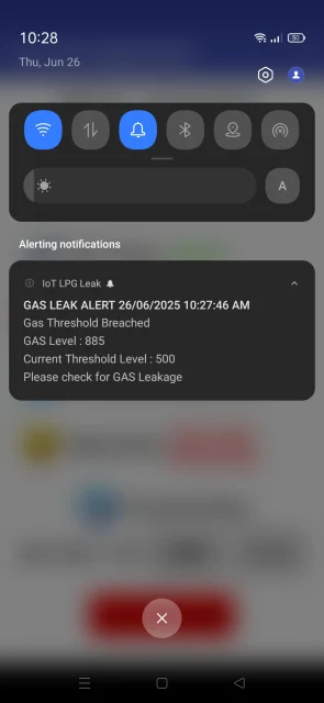 NodeMCU ESP8266 IoT based LPG Gas Leakage Alarm